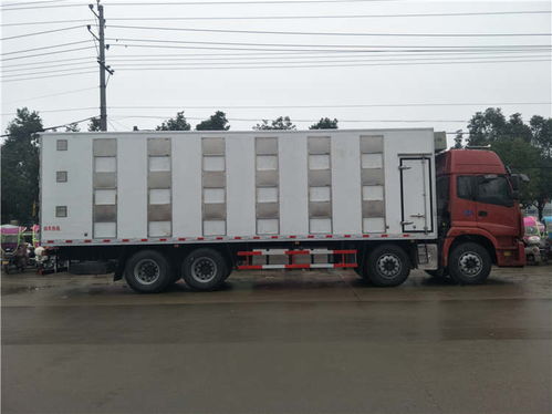 9.6米拉豬車市場行情與冷藏車功能解析 畜禽運輸車經銷商的選購指南